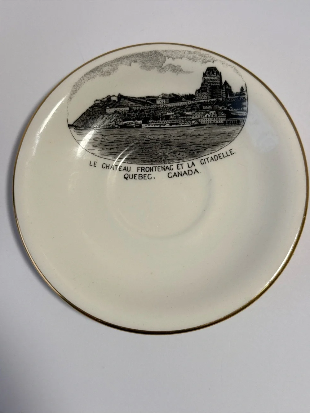 Vintage Royal Winton England Chateau Frontenac Cup & Saucer